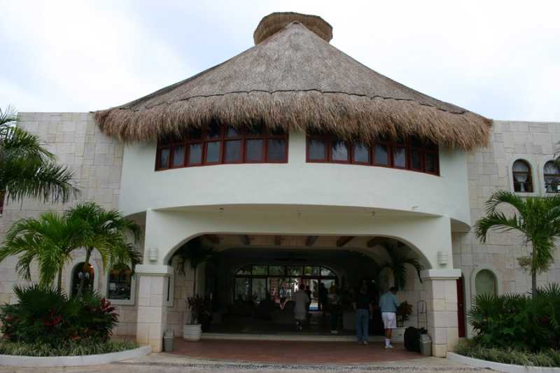 Main Lobby enterance to Desire Resort and Spa Riviera Maya
