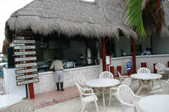 Beach Bar Desire Resort Riviera Maya